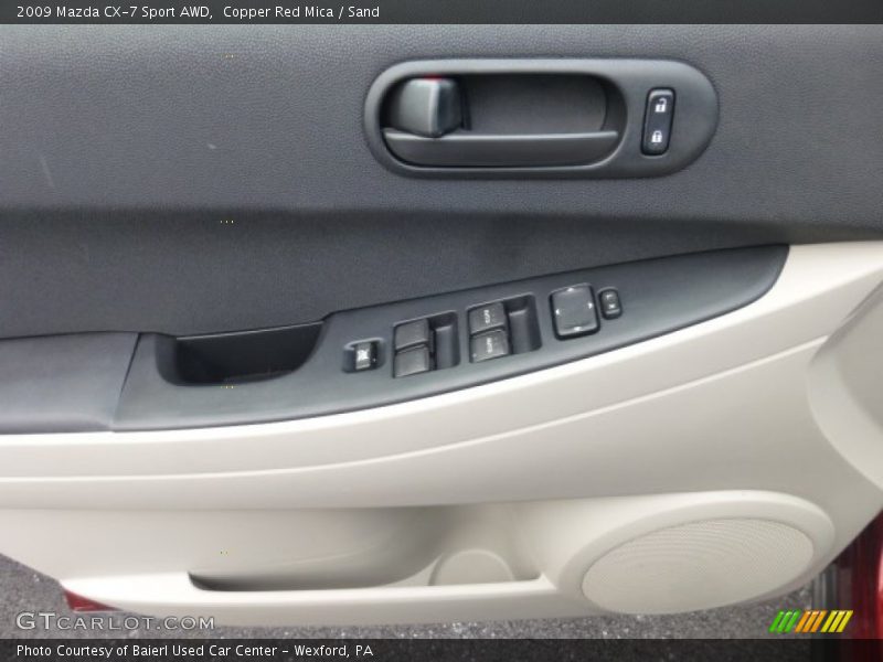 Copper Red Mica / Sand 2009 Mazda CX-7 Sport AWD
