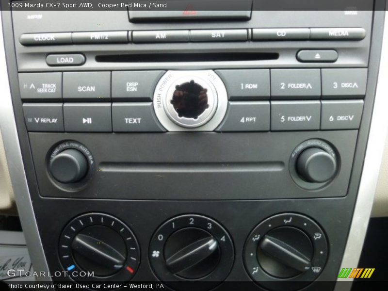 Copper Red Mica / Sand 2009 Mazda CX-7 Sport AWD