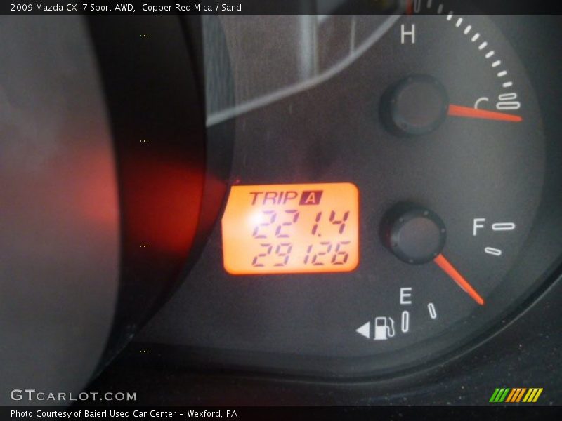 Copper Red Mica / Sand 2009 Mazda CX-7 Sport AWD