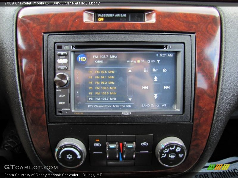 Dark Silver Metallic / Ebony 2009 Chevrolet Impala LS