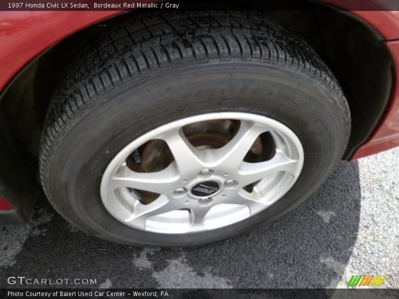 Custom Wheels of 1997 Civic LX Sedan