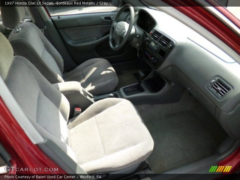 1997 Civic LX Sedan Gray Interior