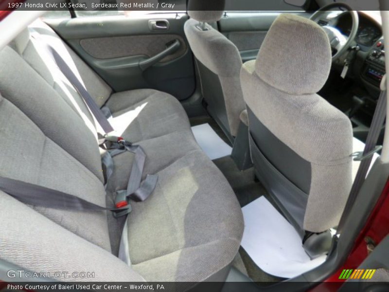Rear Seat of 1997 Civic LX Sedan