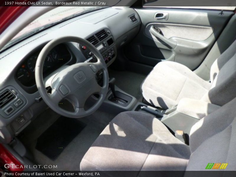 Gray Interior - 1997 Civic LX Sedan 