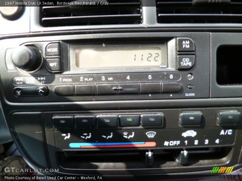 Audio System of 1997 Civic LX Sedan