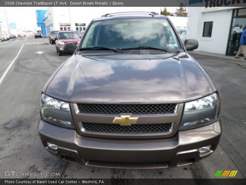 Desert Brown Metallic / Ebony 2008 Chevrolet TrailBlazer LT 4x4