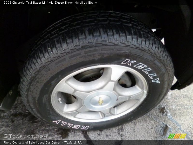 Desert Brown Metallic / Ebony 2008 Chevrolet TrailBlazer LT 4x4