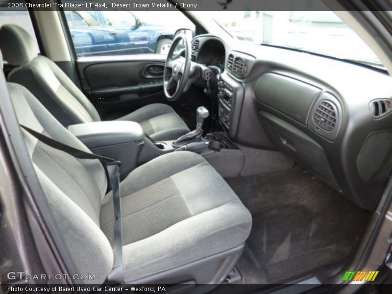 Desert Brown Metallic / Ebony 2008 Chevrolet TrailBlazer LT 4x4