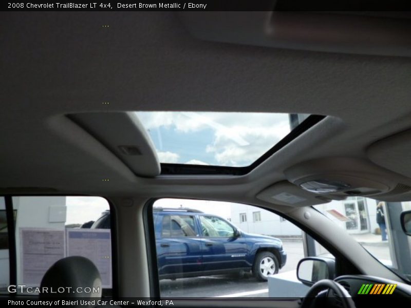 Desert Brown Metallic / Ebony 2008 Chevrolet TrailBlazer LT 4x4