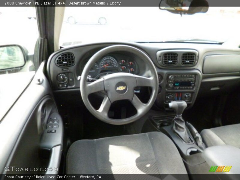 Desert Brown Metallic / Ebony 2008 Chevrolet TrailBlazer LT 4x4