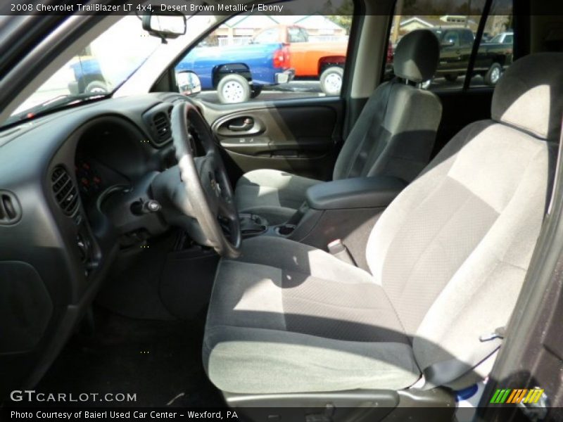 Desert Brown Metallic / Ebony 2008 Chevrolet TrailBlazer LT 4x4