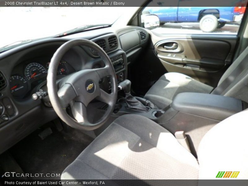 Desert Brown Metallic / Ebony 2008 Chevrolet TrailBlazer LT 4x4