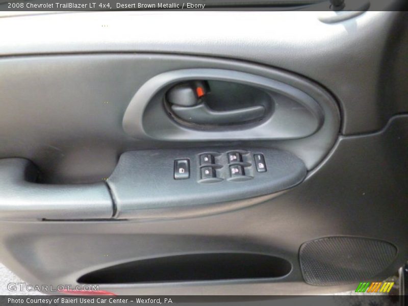 Desert Brown Metallic / Ebony 2008 Chevrolet TrailBlazer LT 4x4