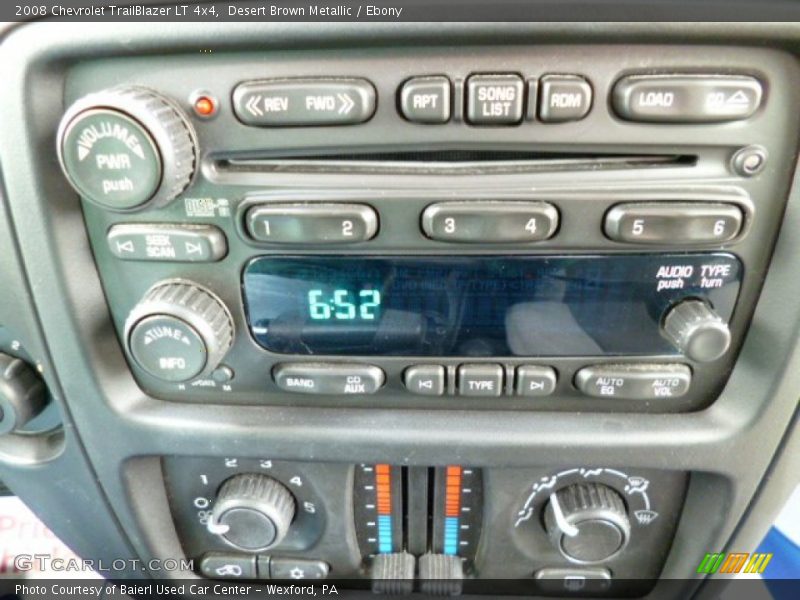 Desert Brown Metallic / Ebony 2008 Chevrolet TrailBlazer LT 4x4