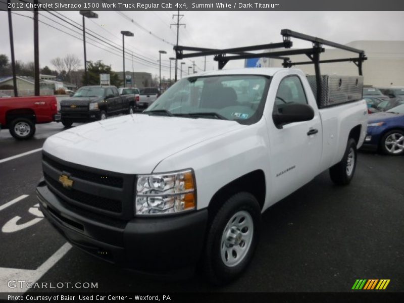 Front 3/4 View of 2012 Silverado 1500 Work Truck Regular Cab 4x4