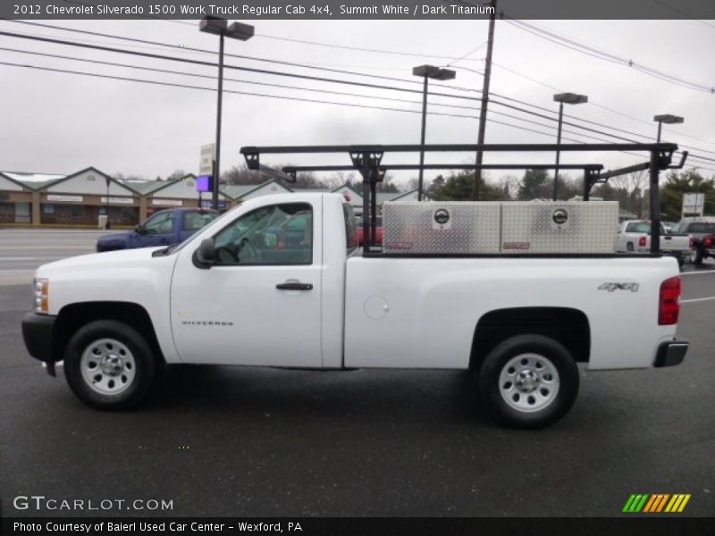  2012 Silverado 1500 Work Truck Regular Cab 4x4 Summit White