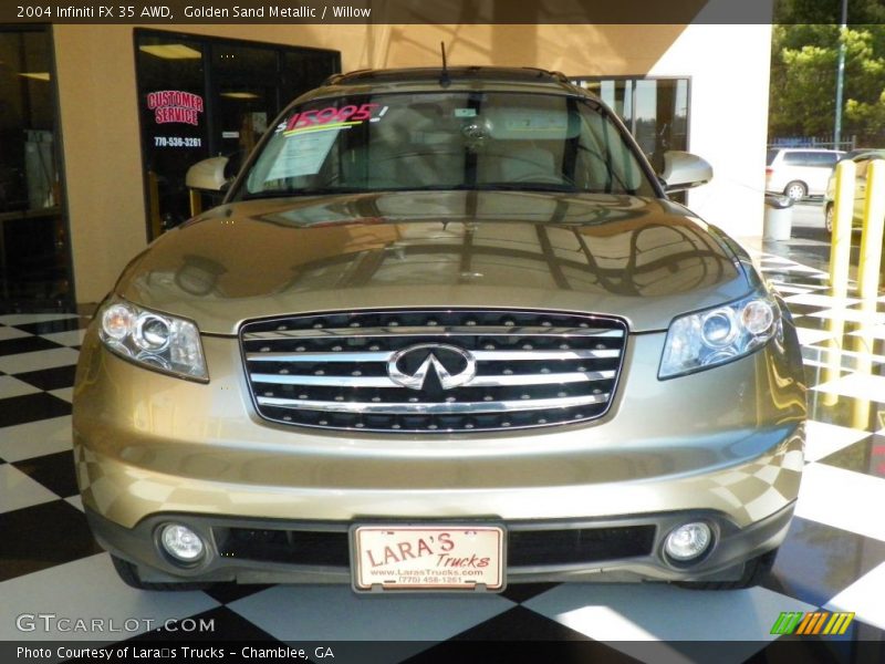 Golden Sand Metallic / Willow 2004 Infiniti FX 35 AWD