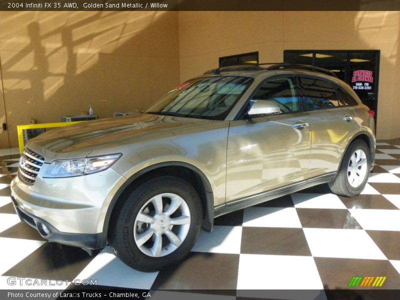 Golden Sand Metallic / Willow 2004 Infiniti FX 35 AWD