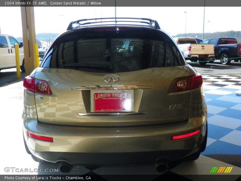Golden Sand Metallic / Willow 2004 Infiniti FX 35 AWD