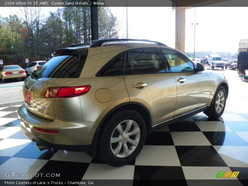 Golden Sand Metallic / Willow 2004 Infiniti FX 35 AWD