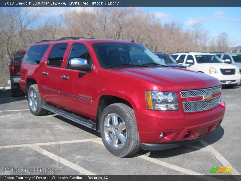 Crystal Red Tintcoat / Ebony 2013 Chevrolet Suburban LTZ 4x4
