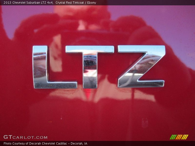 Crystal Red Tintcoat / Ebony 2013 Chevrolet Suburban LTZ 4x4