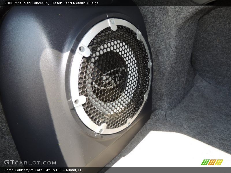 Desert Sand Metallic / Beige 2008 Mitsubishi Lancer ES
