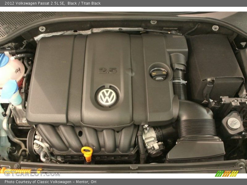Black / Titan Black 2012 Volkswagen Passat 2.5L SE