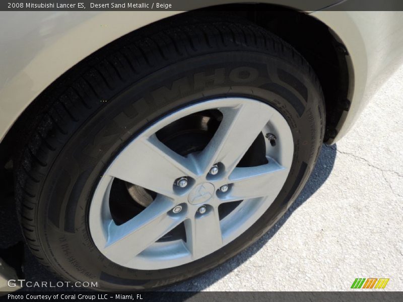 Desert Sand Metallic / Beige 2008 Mitsubishi Lancer ES