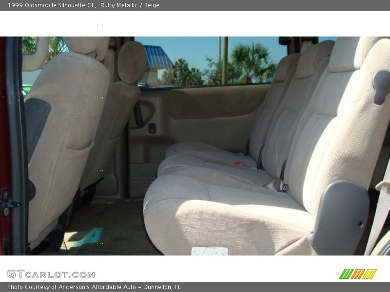 Ruby Metallic / Beige 1999 Oldsmobile Silhouette GL