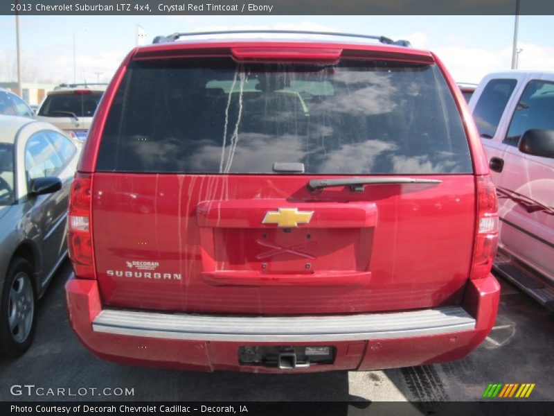 Crystal Red Tintcoat / Ebony 2013 Chevrolet Suburban LTZ 4x4