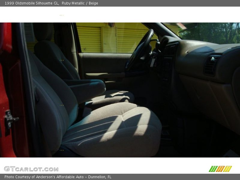 Ruby Metallic / Beige 1999 Oldsmobile Silhouette GL
