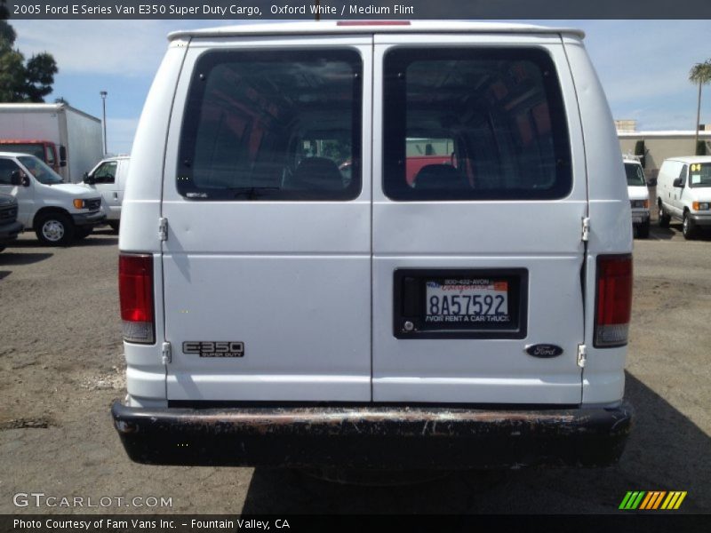 Oxford White / Medium Flint 2005 Ford E Series Van E350 Super Duty Cargo