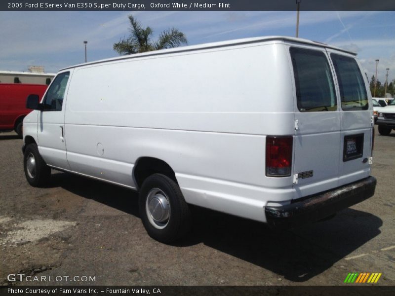 Oxford White / Medium Flint 2005 Ford E Series Van E350 Super Duty Cargo