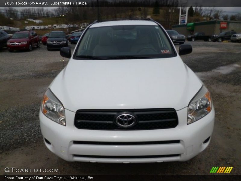 Super White / Taupe 2006 Toyota RAV4 4WD