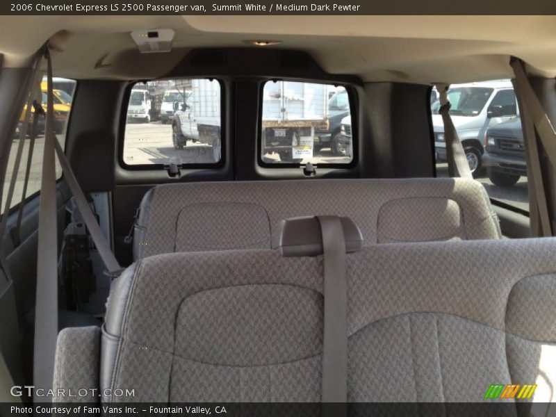 Summit White / Medium Dark Pewter 2006 Chevrolet Express LS 2500 Passenger van