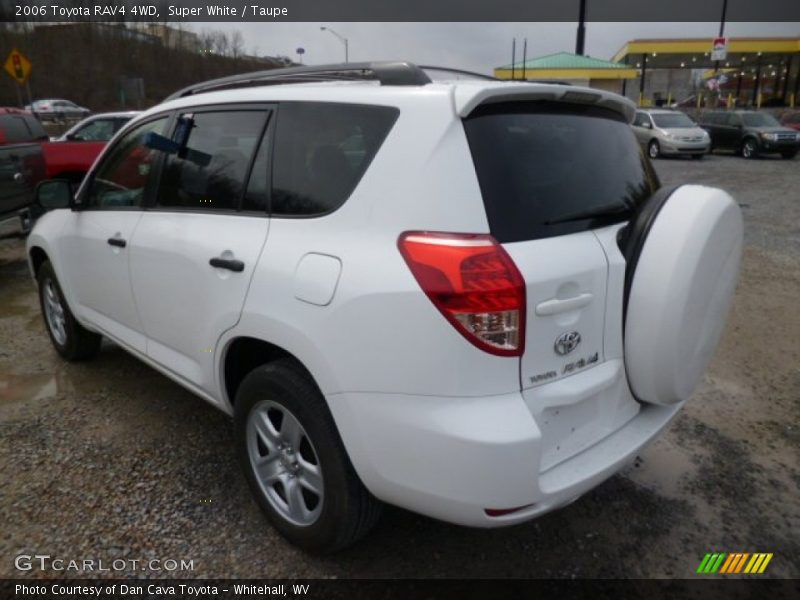 Super White / Taupe 2006 Toyota RAV4 4WD