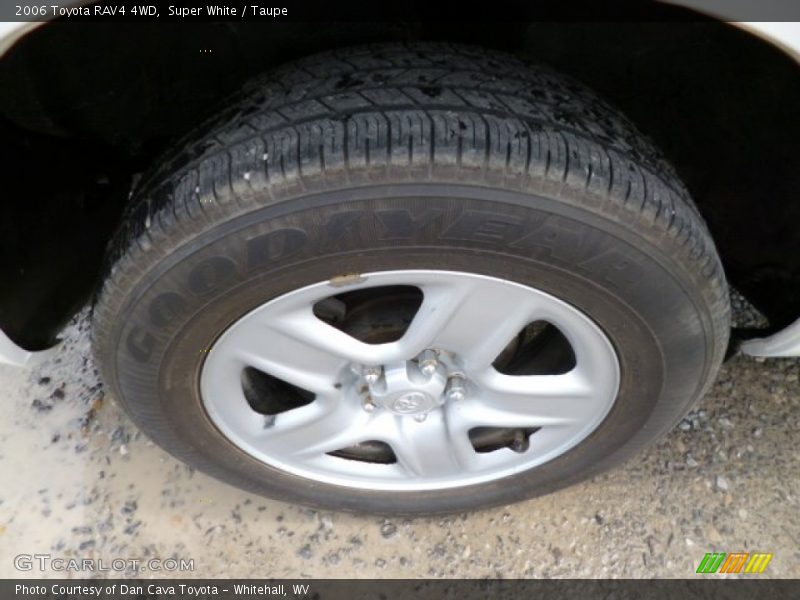 Super White / Taupe 2006 Toyota RAV4 4WD