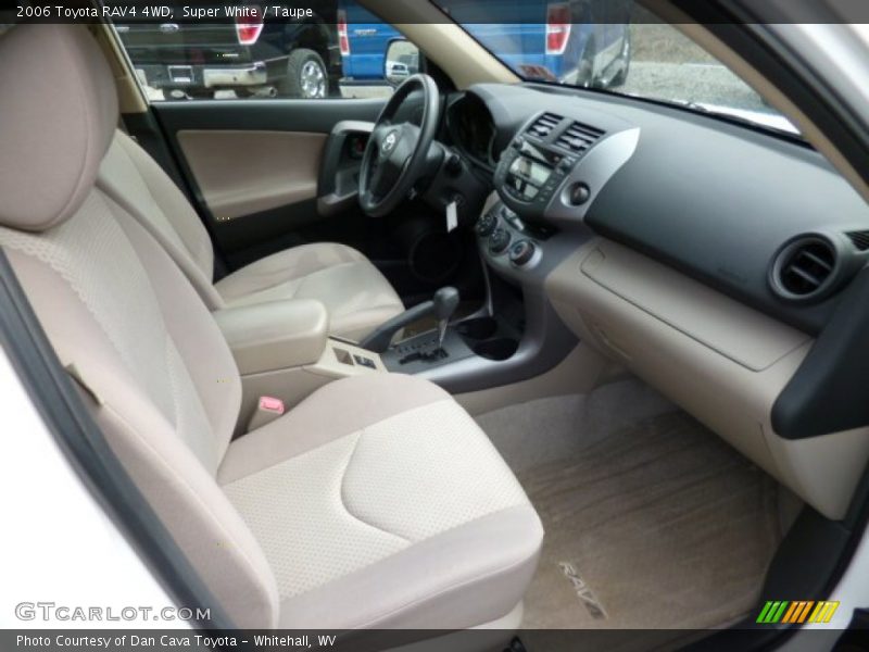 Super White / Taupe 2006 Toyota RAV4 4WD