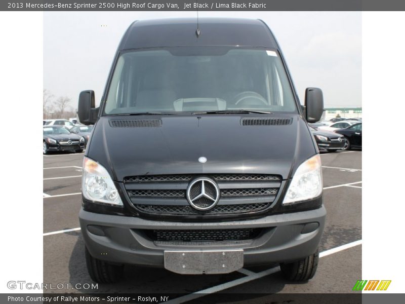 Jet Black / Lima Black Fabric 2013 Mercedes-Benz Sprinter 2500 High Roof Cargo Van