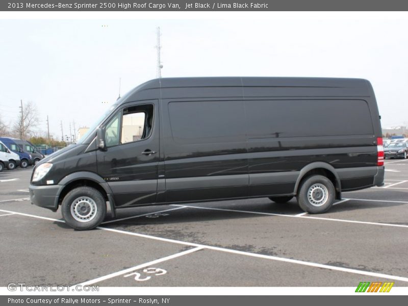  2013 Sprinter 2500 High Roof Cargo Van Jet Black