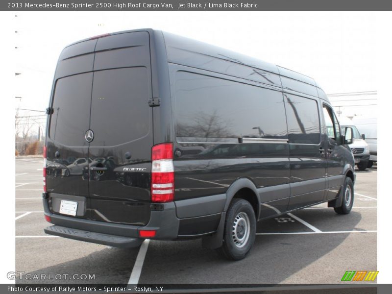 Jet Black / Lima Black Fabric 2013 Mercedes-Benz Sprinter 2500 High Roof Cargo Van