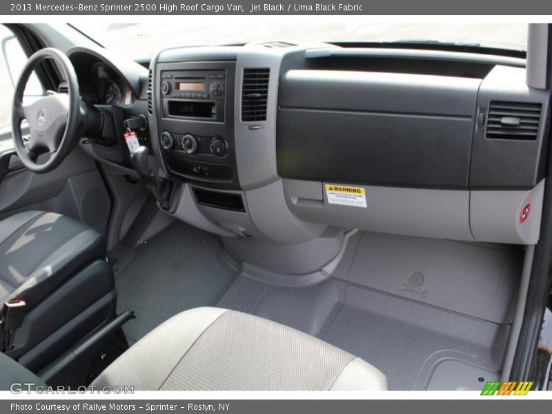 Jet Black / Lima Black Fabric 2013 Mercedes-Benz Sprinter 2500 High Roof Cargo Van
