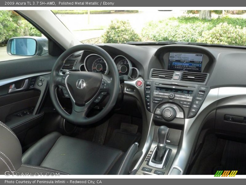 Dashboard of 2009 TL 3.7 SH-AWD