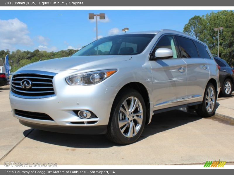 Liquid Platinum / Graphite 2013 Infiniti JX 35