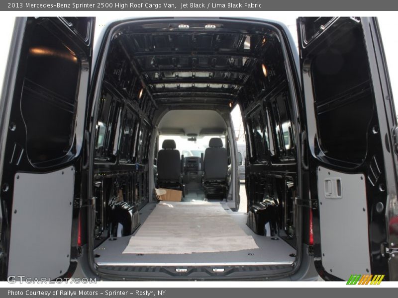 Jet Black / Lima Black Fabric 2013 Mercedes-Benz Sprinter 2500 High Roof Cargo Van