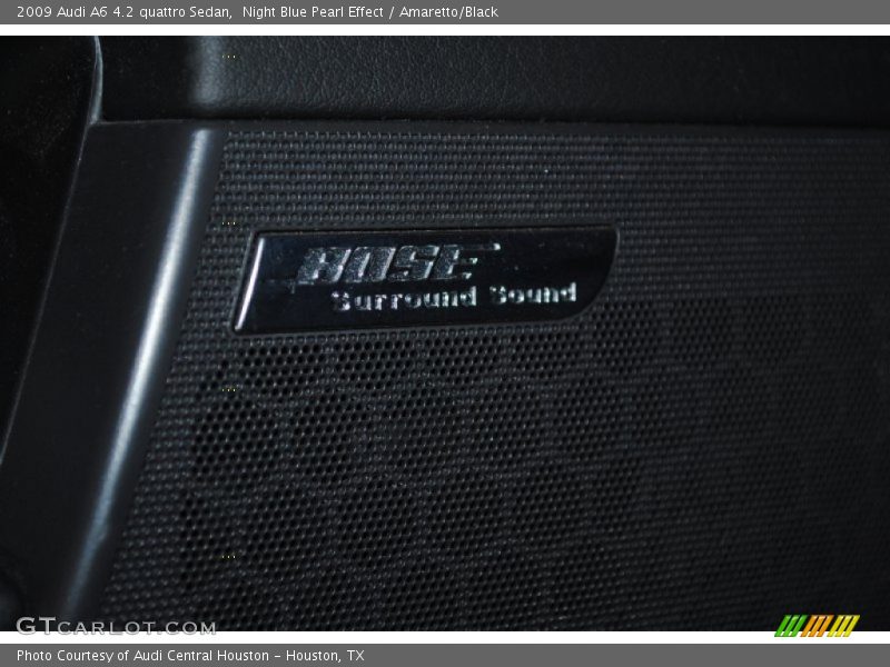 Night Blue Pearl Effect / Amaretto/Black 2009 Audi A6 4.2 quattro Sedan