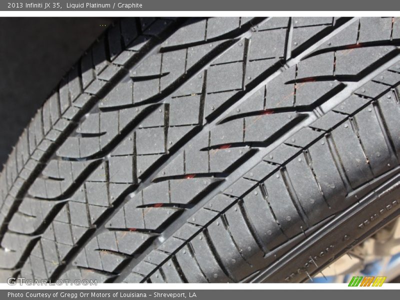 Liquid Platinum / Graphite 2013 Infiniti JX 35