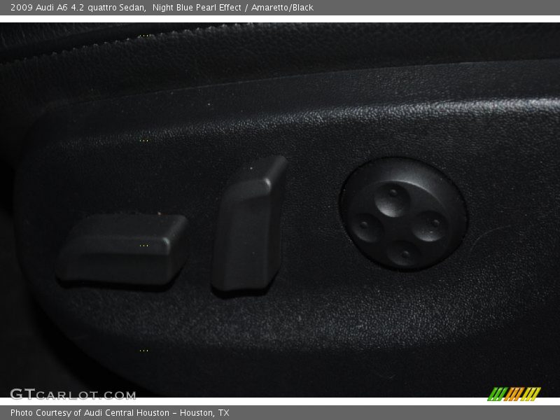Night Blue Pearl Effect / Amaretto/Black 2009 Audi A6 4.2 quattro Sedan