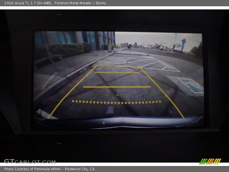 Polished Metal Metallic / Ebony 2009 Acura TL 3.7 SH-AWD